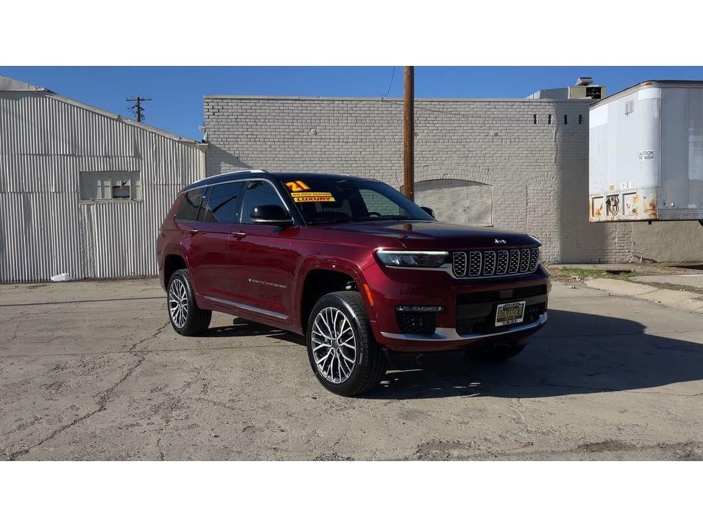 used 2021 Jeep Grand Cherokee L car, priced at $35,998
