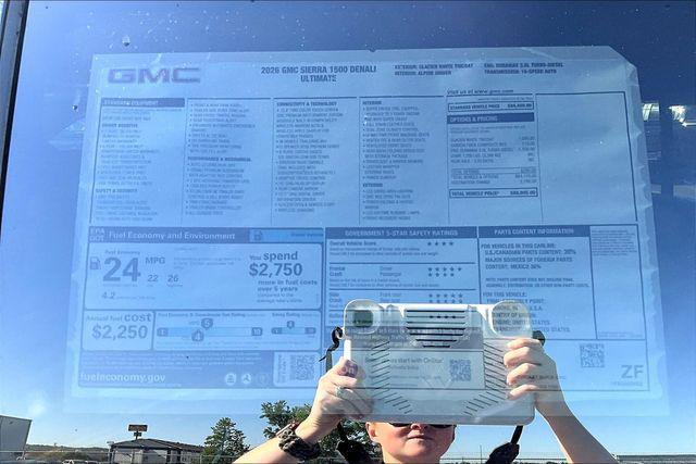 new 2026 GMC Sierra 1500 car, priced at $83,655