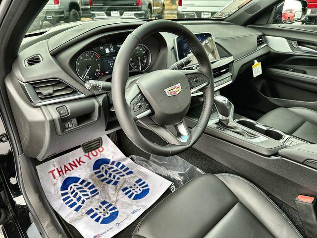 new 2025 Cadillac CT4 car, priced at $44,080