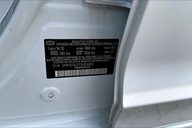 used 2018 Hyundai Elantra car, priced at $9,959