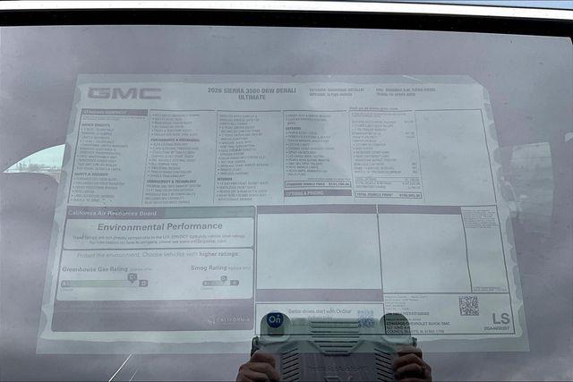 new 2026 GMC Sierra 3500 car, priced at $93,685