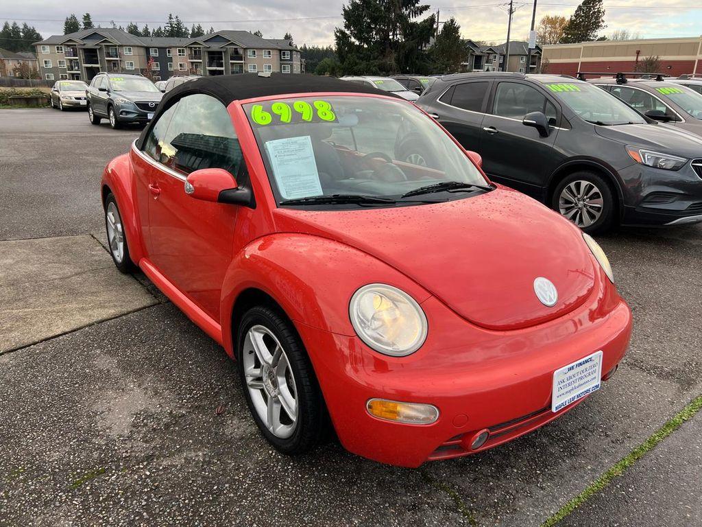 used 2004 Volkswagen New Beetle car, priced at $6,999