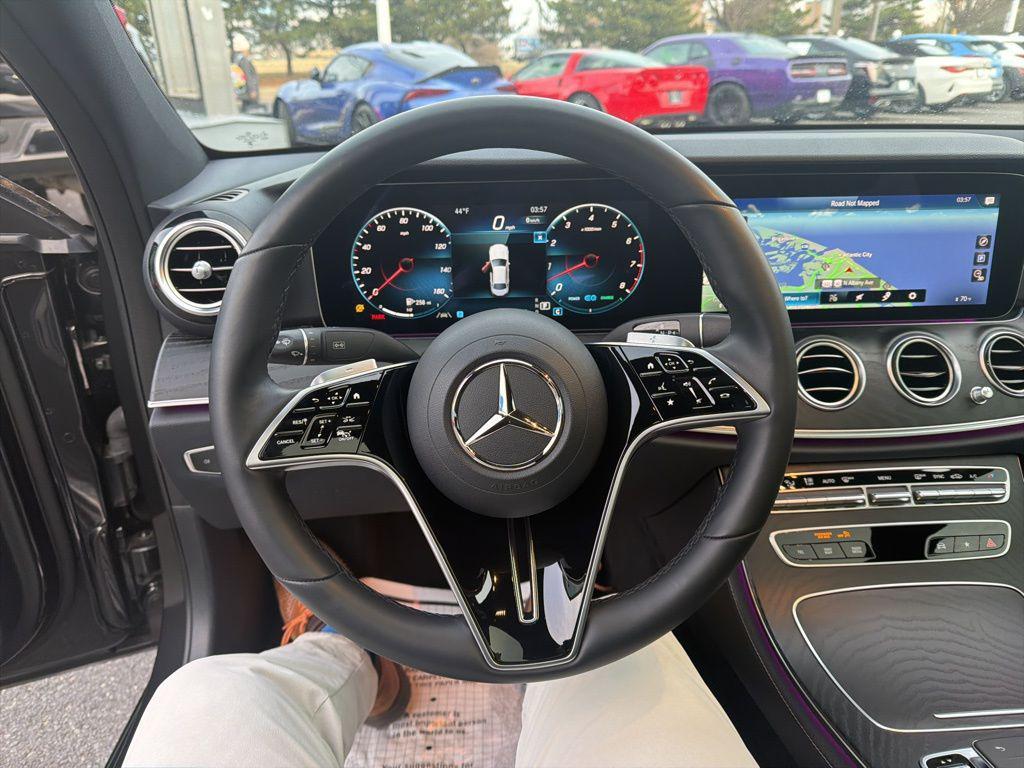 used 2023 Mercedes-Benz E-Class car, priced at $51,499