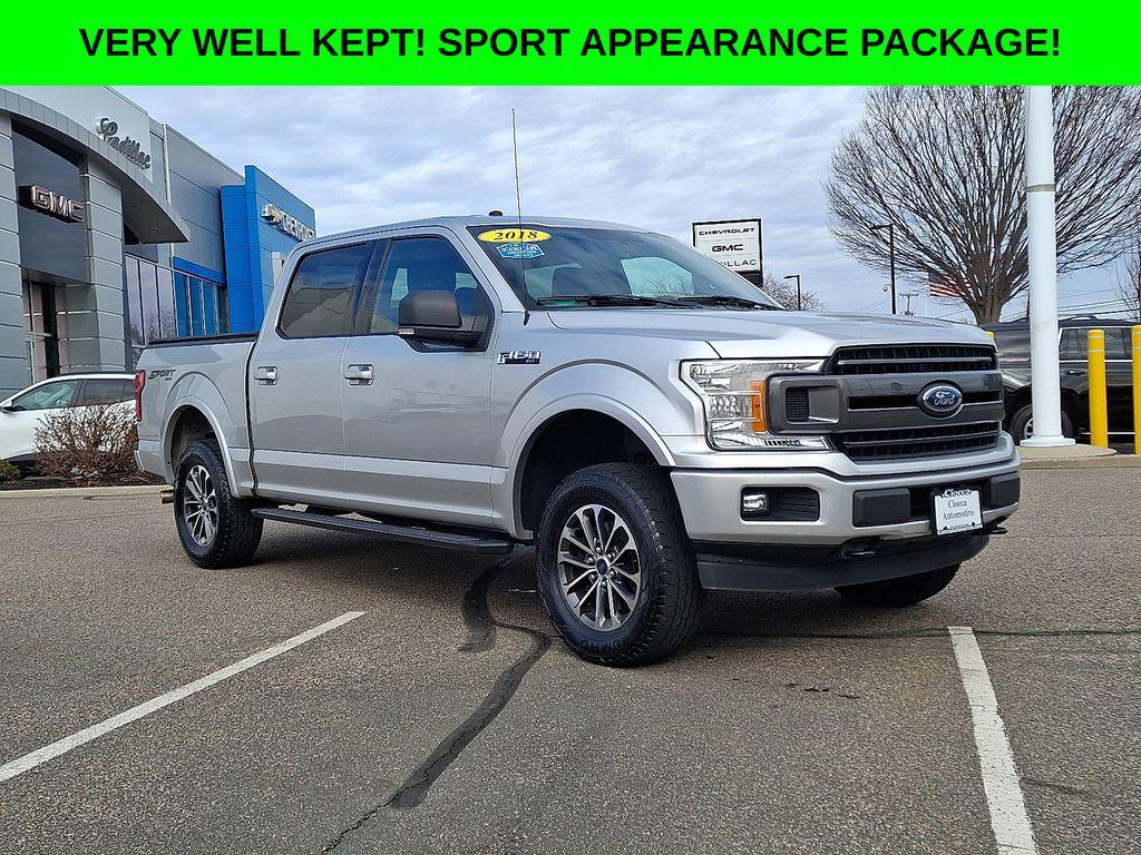 used 2018 Ford F-150 car, priced at $19,800