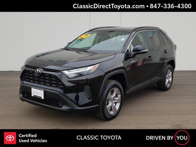 used 2022 Toyota RAV4 car, priced at $28,853