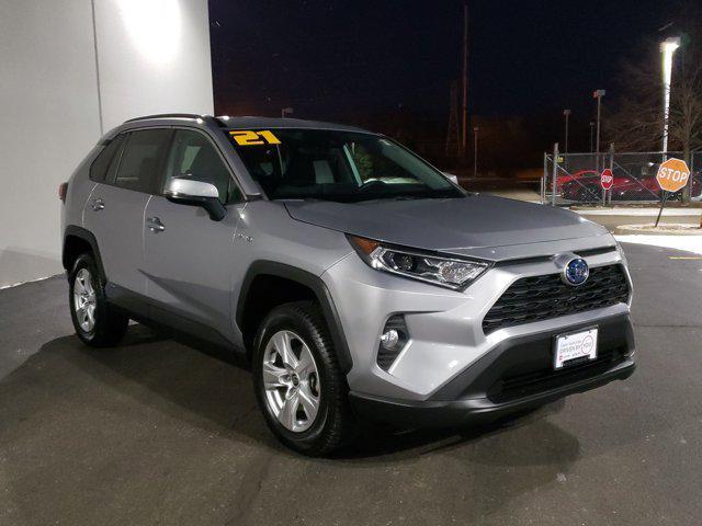 used 2021 Toyota RAV4 Hybrid car, priced at $25,999