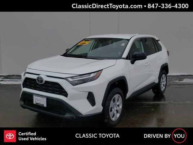 used 2025 Toyota RAV4 car, priced at $27,699