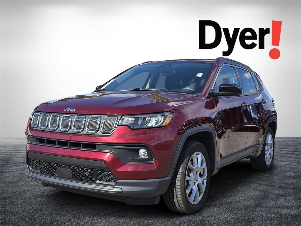 used 2022 Jeep Compass car, priced at $20,999