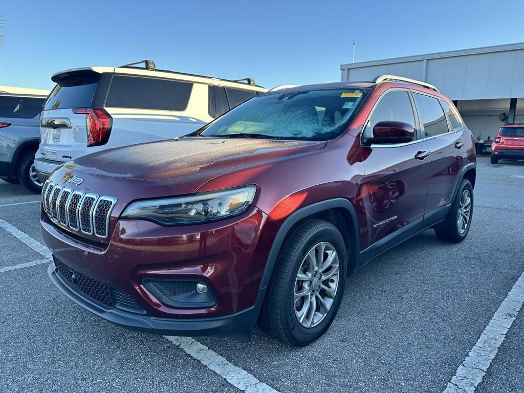 used 2021 Jeep Cherokee car, priced at $16,999
