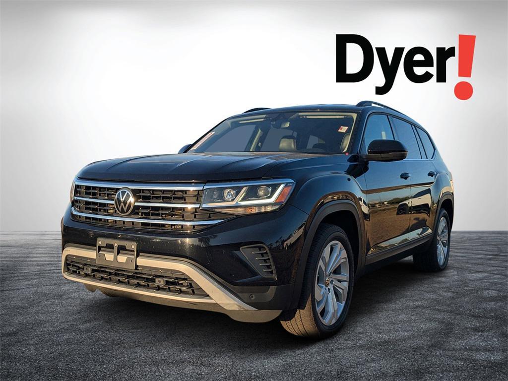 used 2021 Volkswagen Atlas car, priced at $17,999