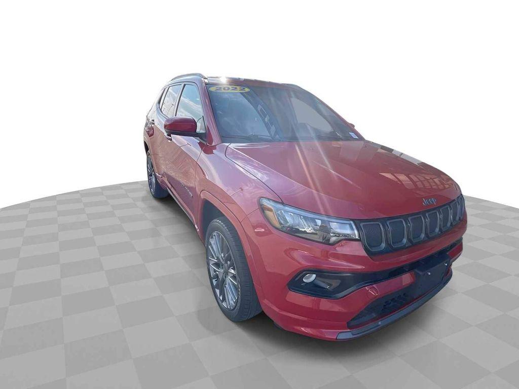 used 2022 Jeep Compass car, priced at $21,990