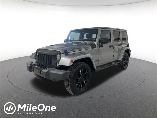 used 2017 Jeep Wrangler Unlimited car, priced at $15,500