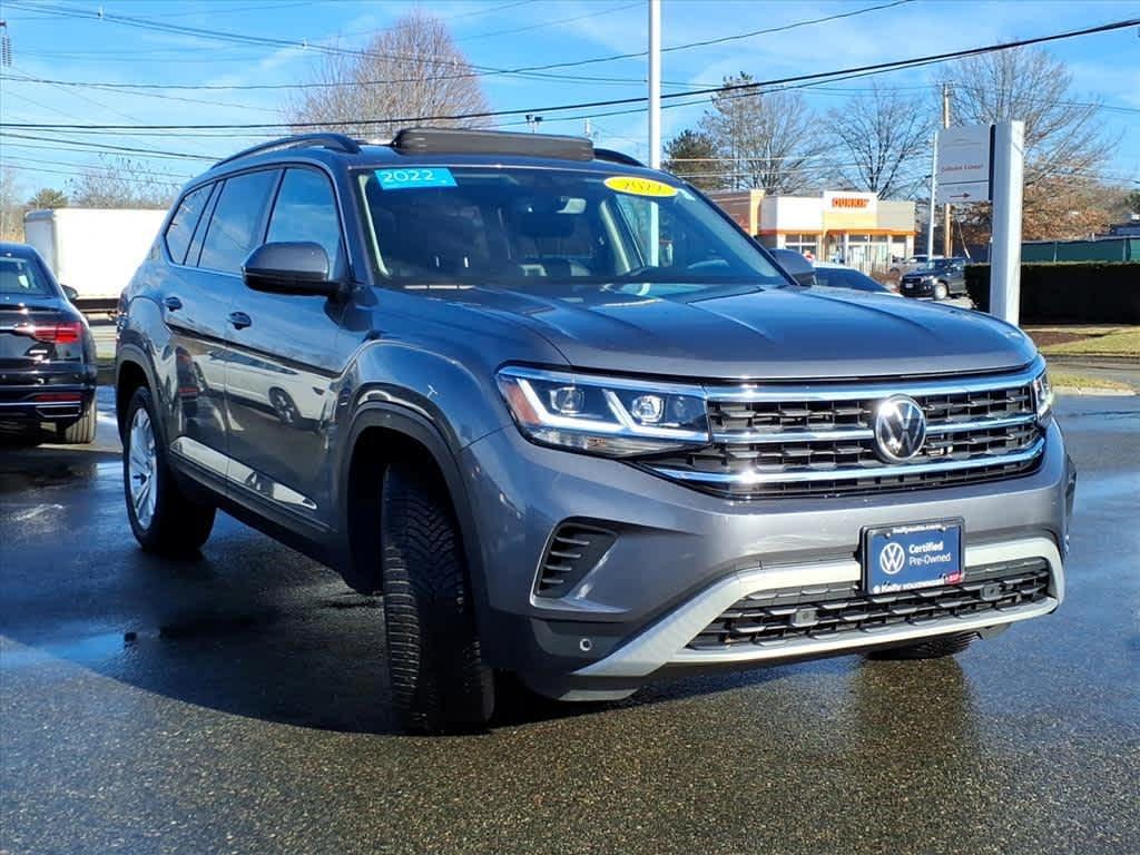 used 2022 Volkswagen Atlas car, priced at $28,978