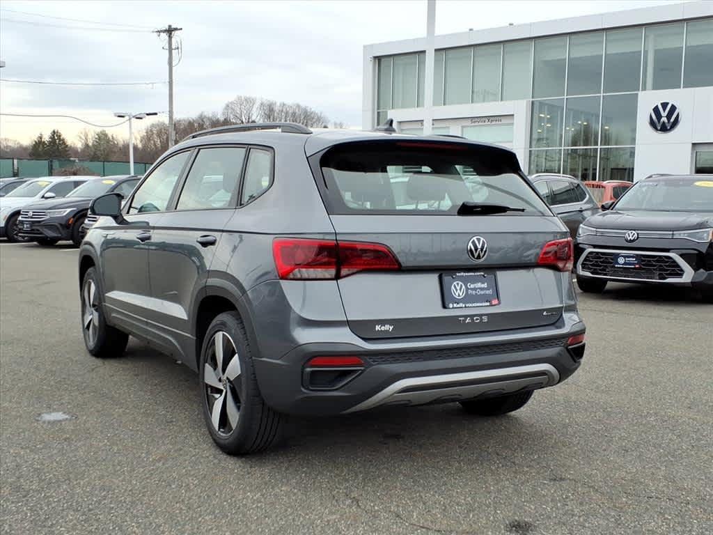 used 2024 Volkswagen Taos car, priced at $21,938
