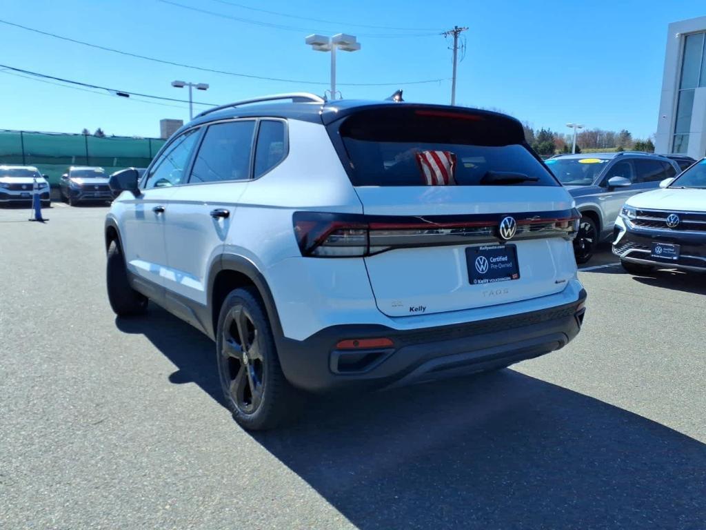 used 2025 Volkswagen Taos car, priced at $31,688