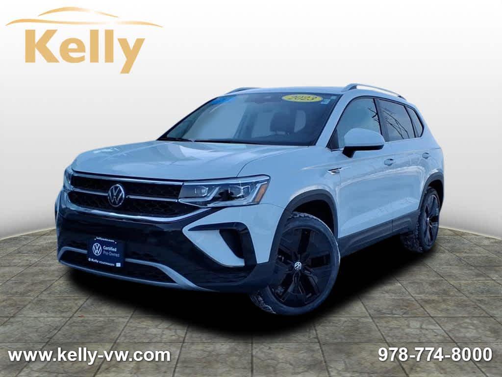 used 2023 Volkswagen Taos car, priced at $25,988