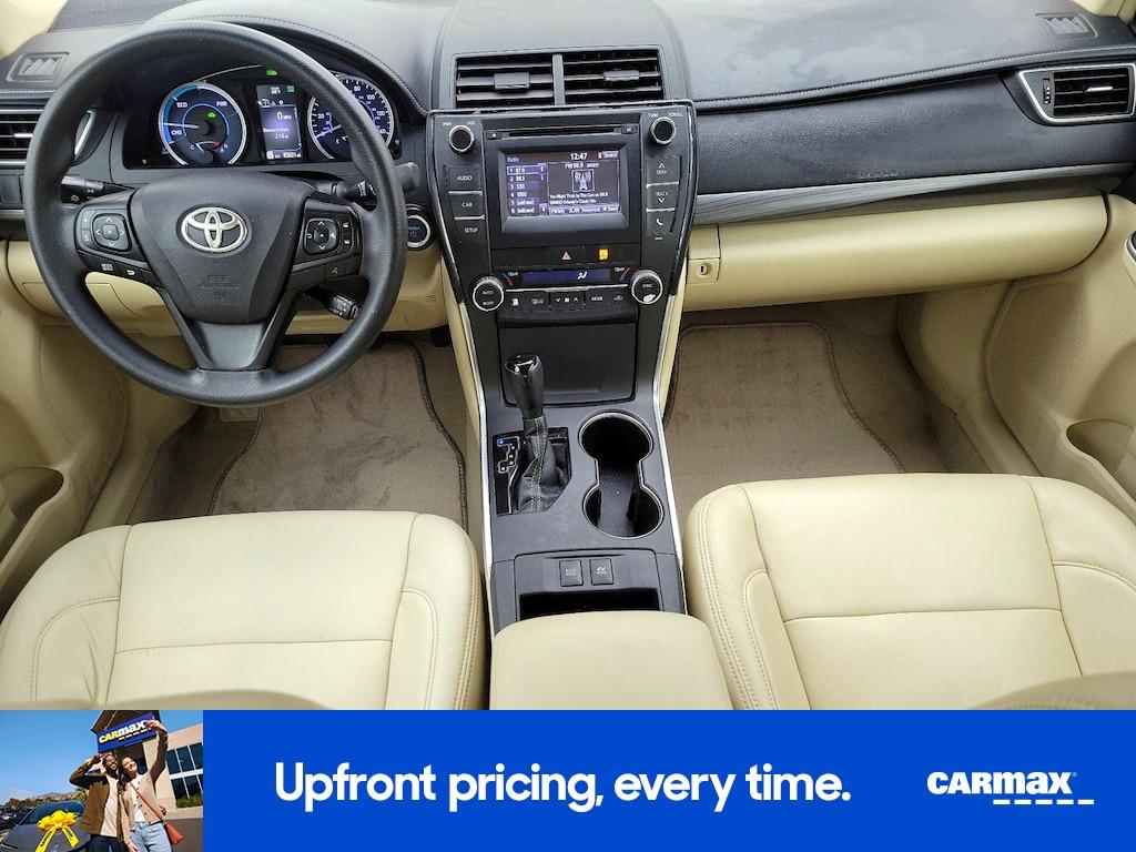used 2015 Toyota Camry Hybrid car, priced at $16,998