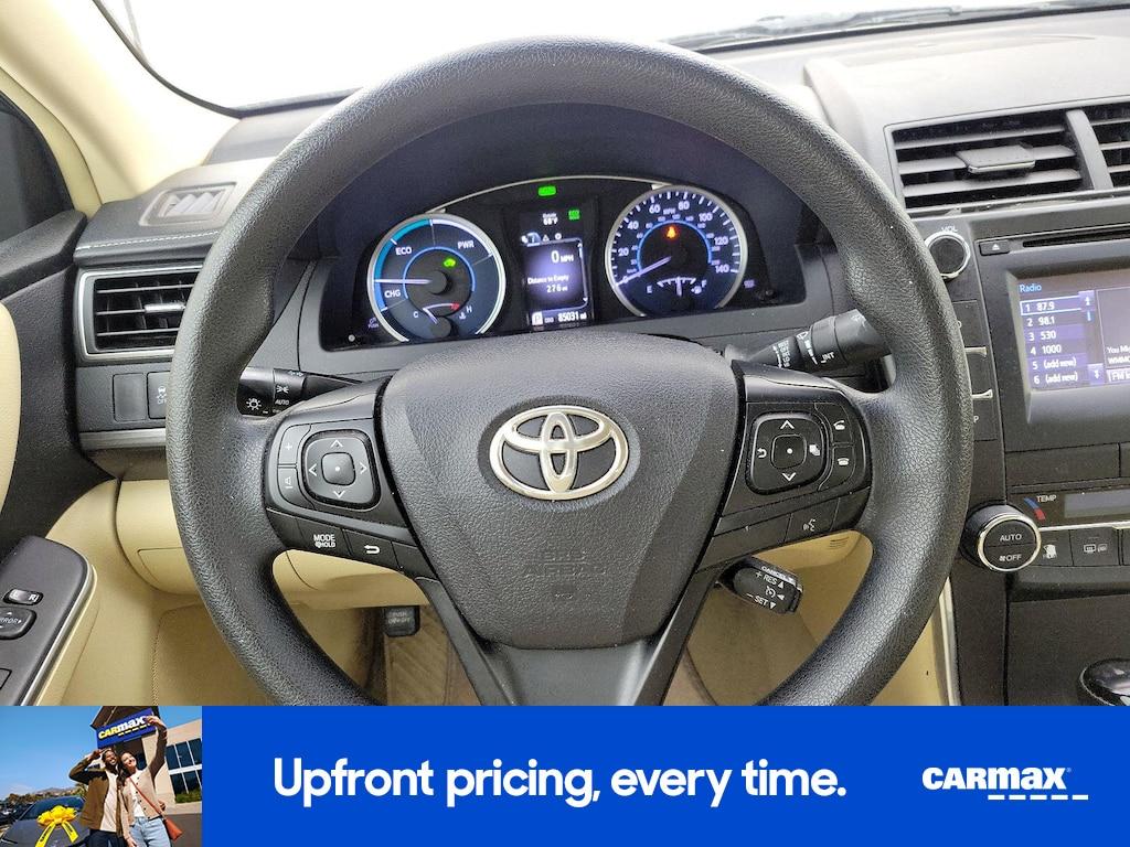 used 2015 Toyota Camry Hybrid car, priced at $16,998