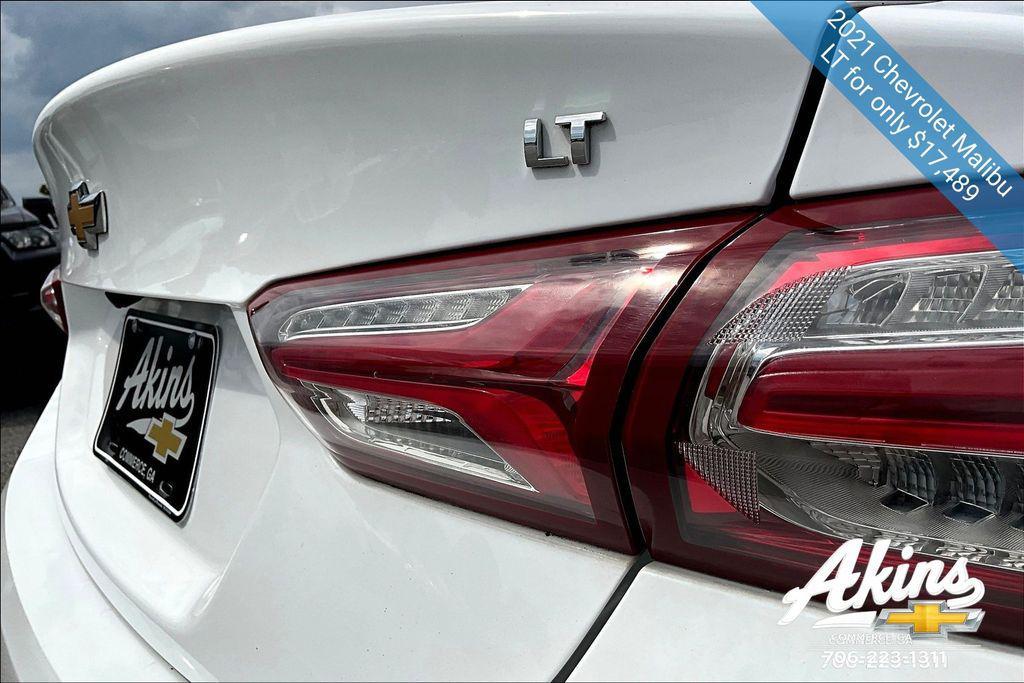 used 2021 Chevrolet Malibu car, priced at $17,489