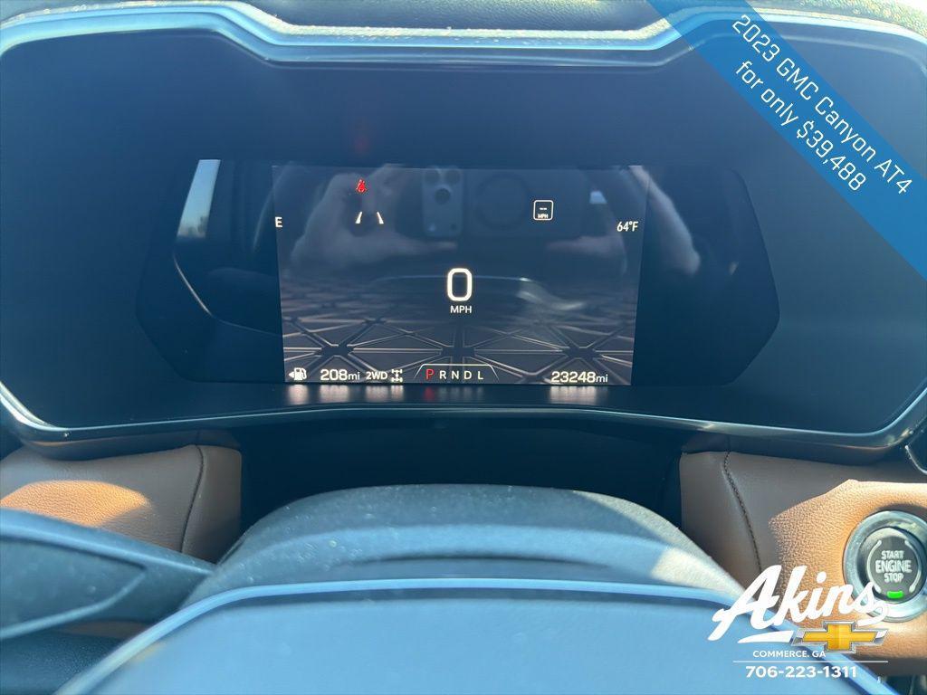 used 2023 GMC Canyon car, priced at $39,488