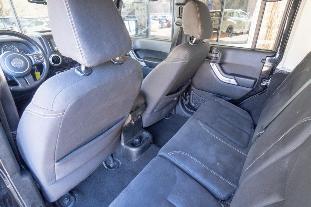 used 2018 Jeep Wrangler JK Unlimited car, priced at $17,517