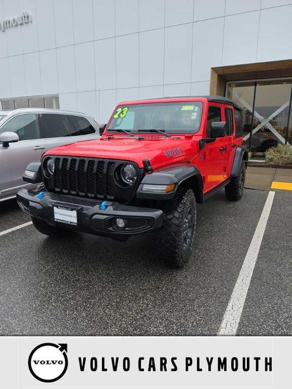 used 2023 Jeep Wrangler 4xe car, priced at $29,400