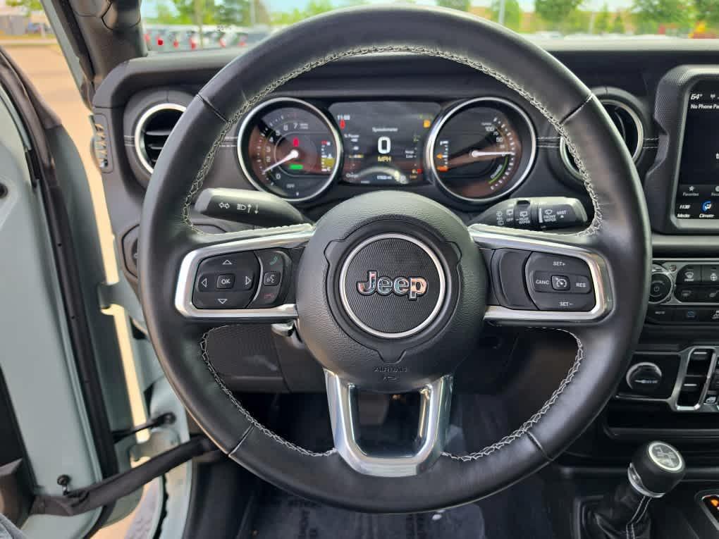 used 2023 Jeep Wrangler 4xe car, priced at $31,494