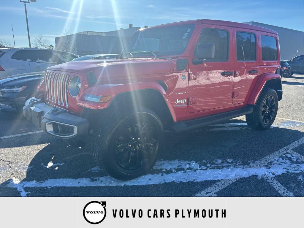 used 2022 Jeep Wrangler Unlimited 4xe car, priced at $29,900