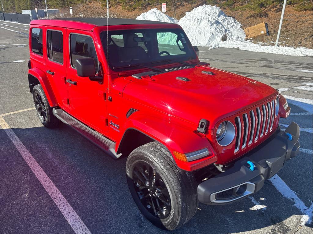 used 2022 Jeep Wrangler Unlimited 4xe car, priced at $29,900