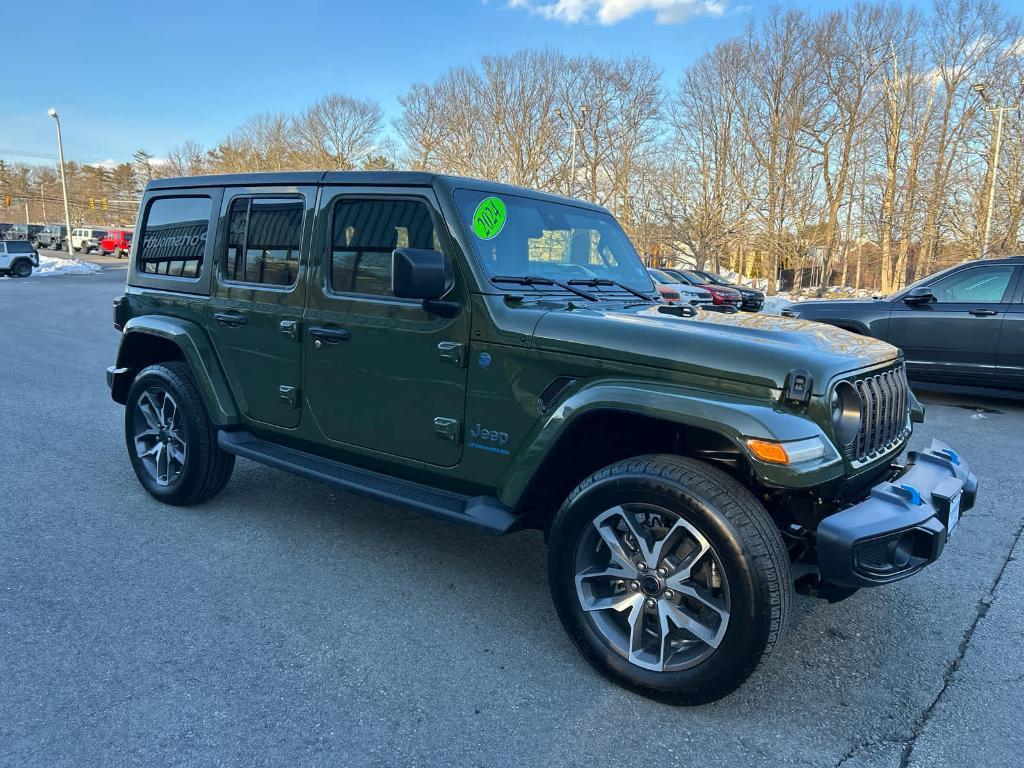 used 2024 Jeep Wrangler 4xe car, priced at $28,994
