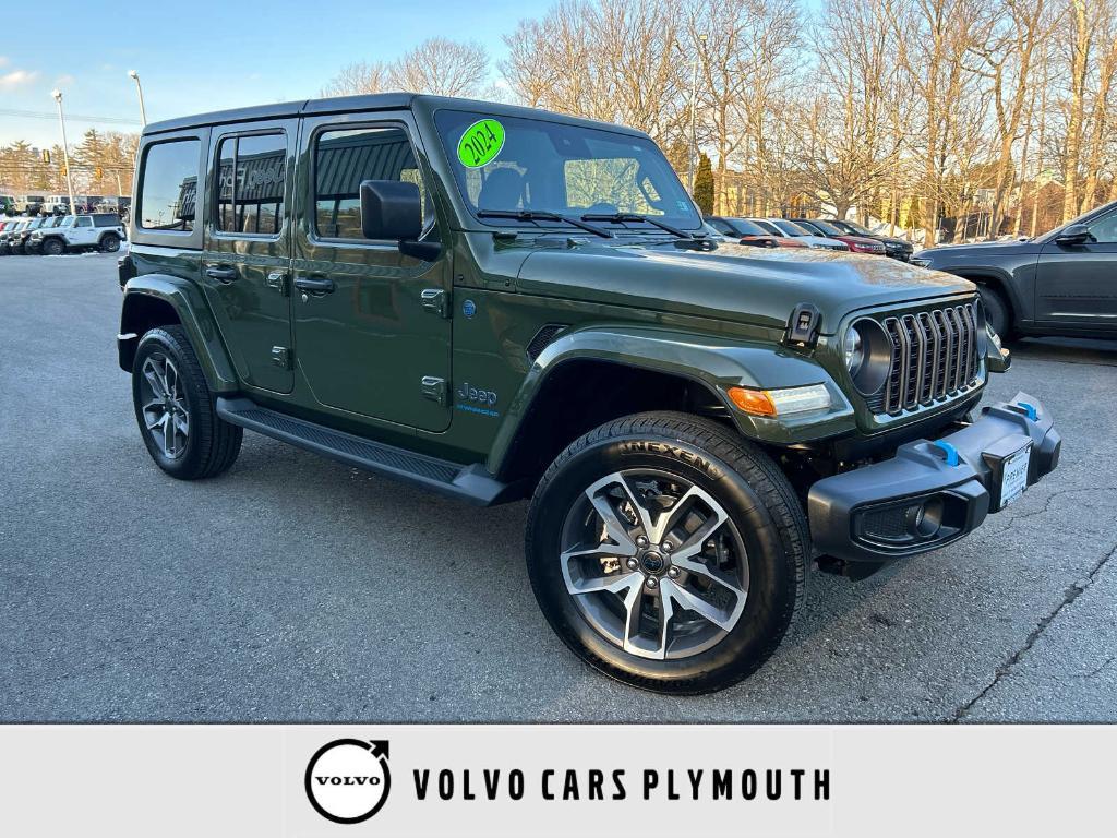 used 2024 Jeep Wrangler 4xe car, priced at $30,200