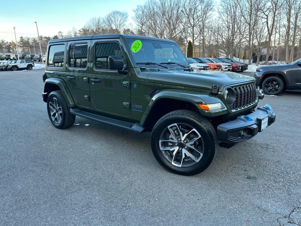 used 2024 Jeep Wrangler 4xe car, priced at $28,994