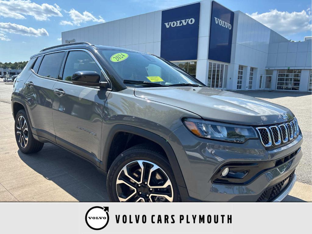 used 2024 Jeep Compass car, priced at $25,194