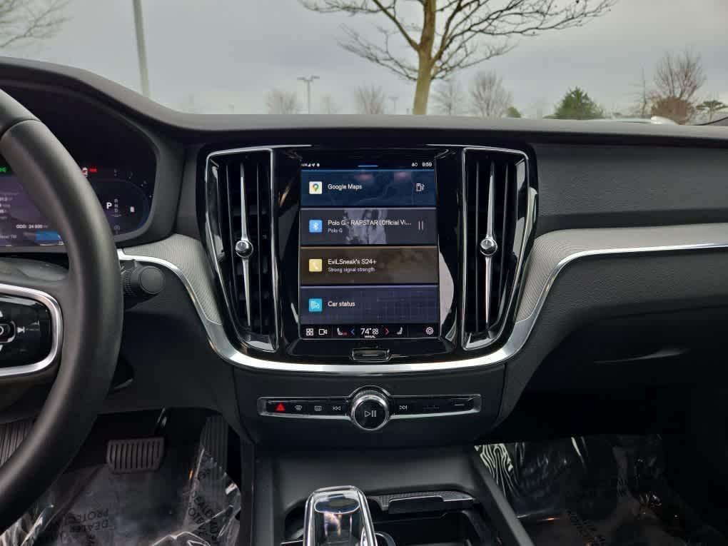 used 2024 Volvo S60 car, priced at $32,600