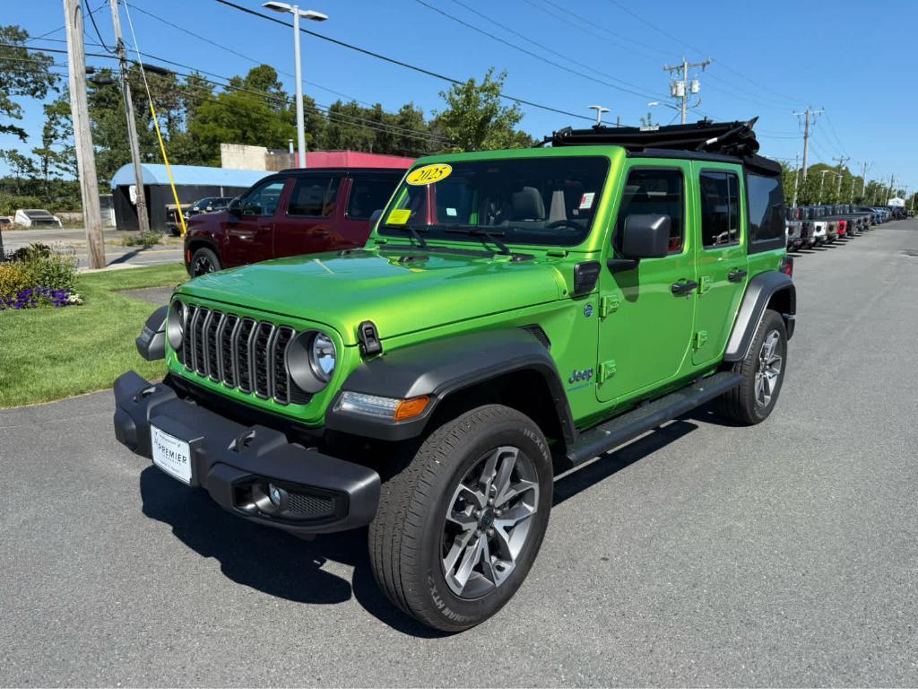 used 2025 Jeep Wrangler 4xe car, priced at $39,900