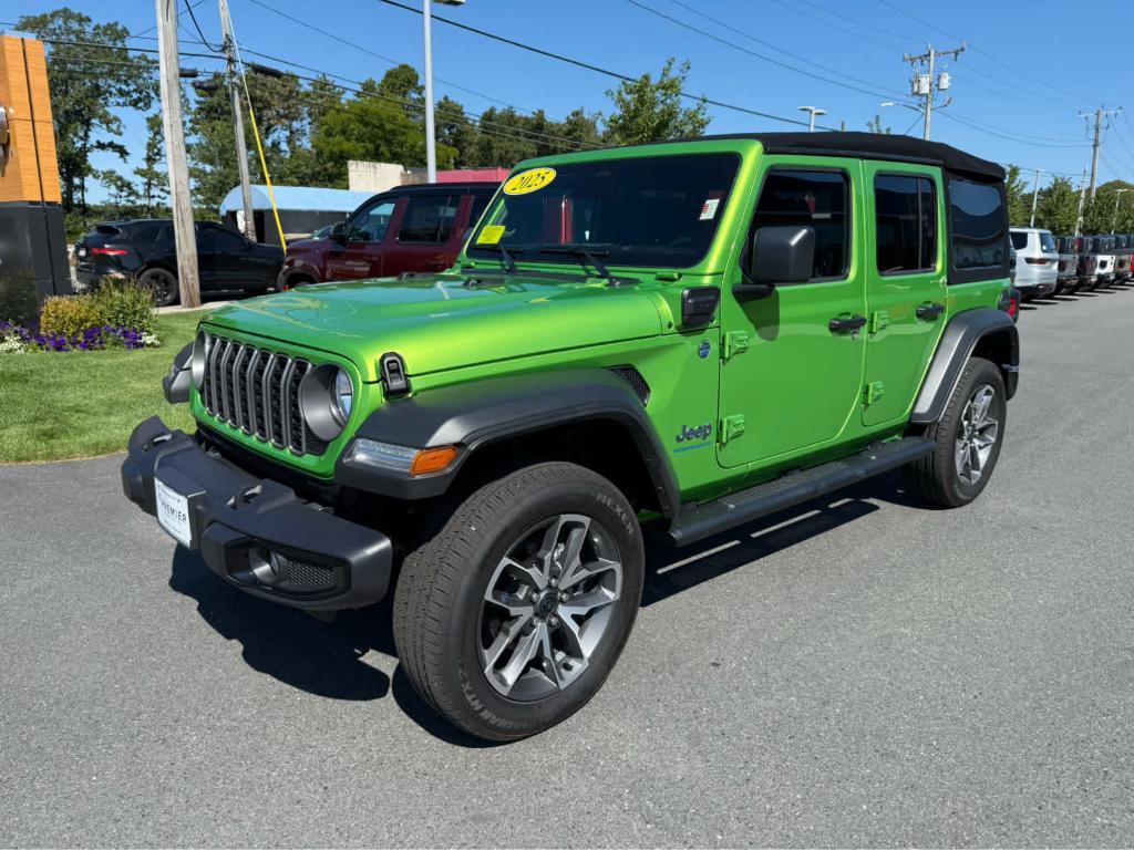 used 2025 Jeep Wrangler 4xe car, priced at $39,900