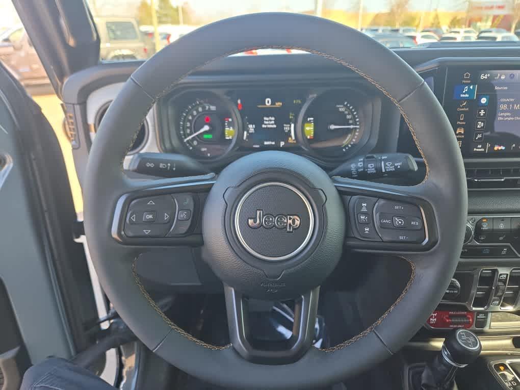 used 2024 Jeep Wrangler 4xe car, priced at $31,500