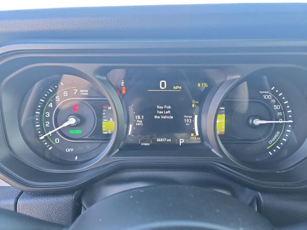 used 2024 Jeep Wrangler 4xe car, priced at $31,500