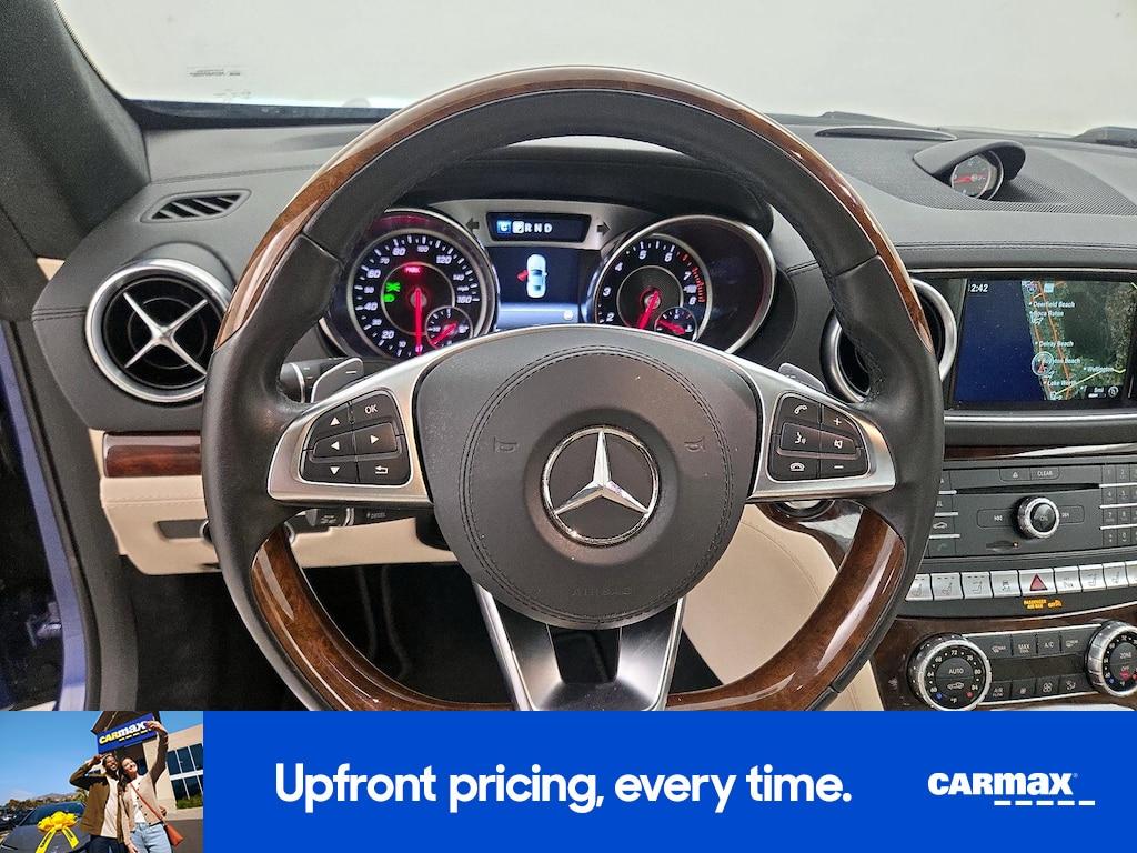 used 2017 Mercedes-Benz SL 550 car, priced at $42,998