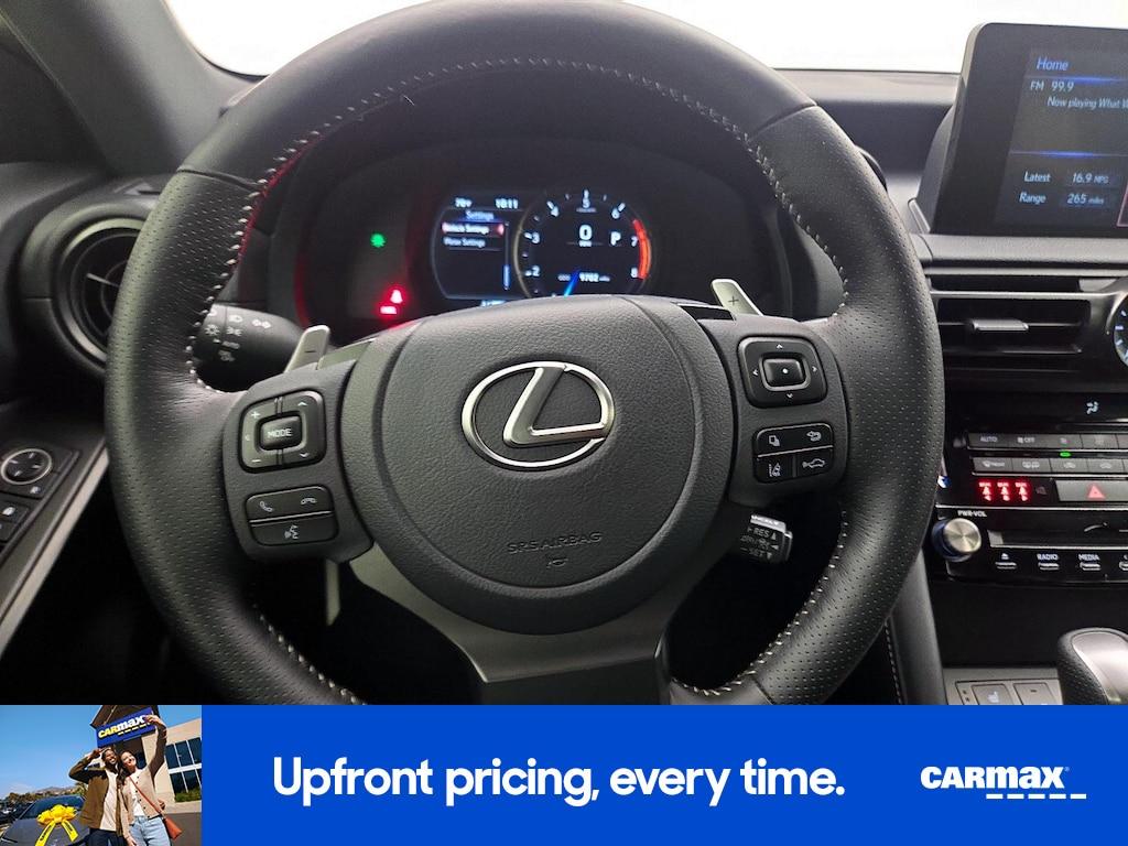 used 2024 Lexus IS 350 car, priced at $43,998