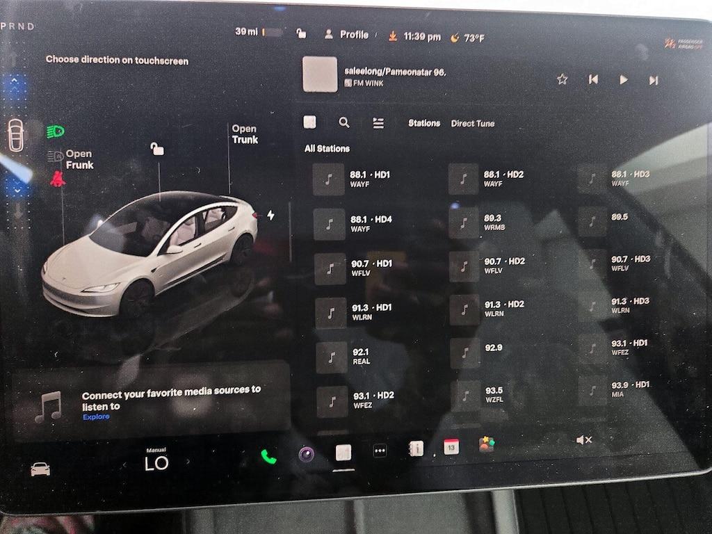used 2024 Tesla Model 3 car, priced at $30,998