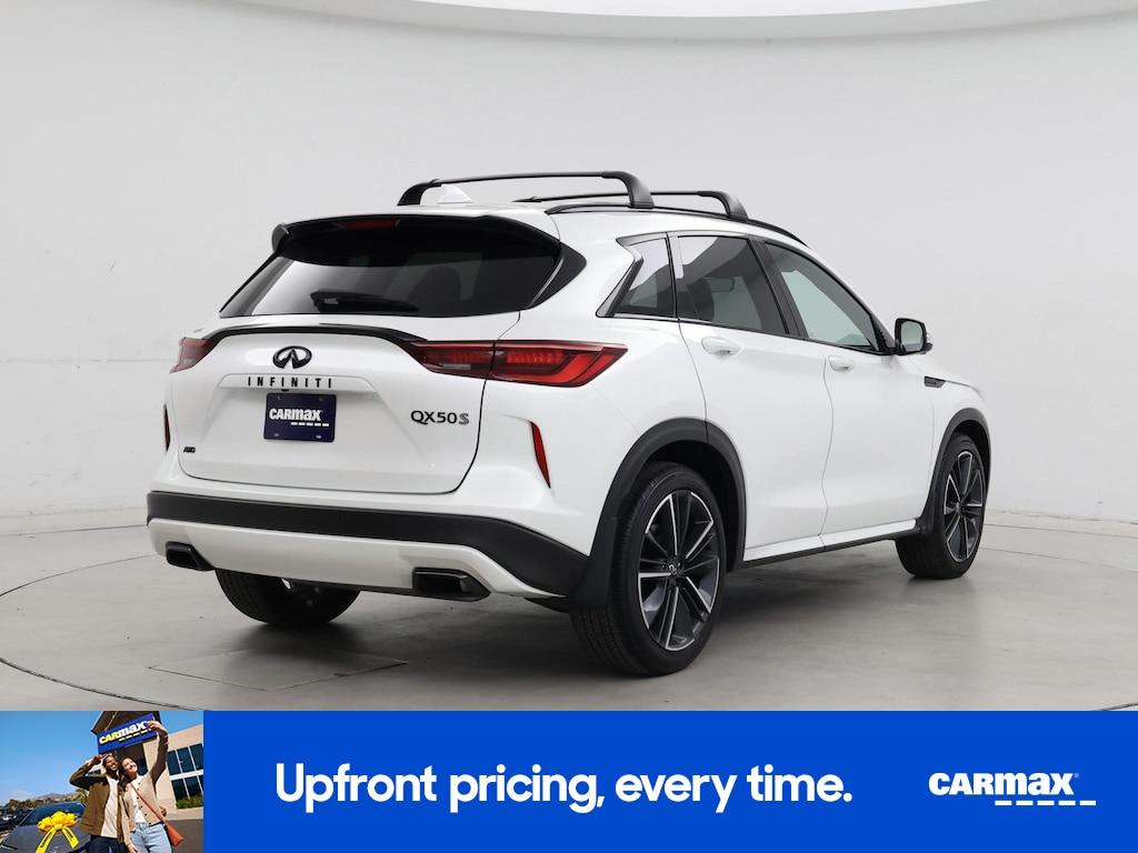 used 2025 INFINITI QX50 car, priced at $39,998