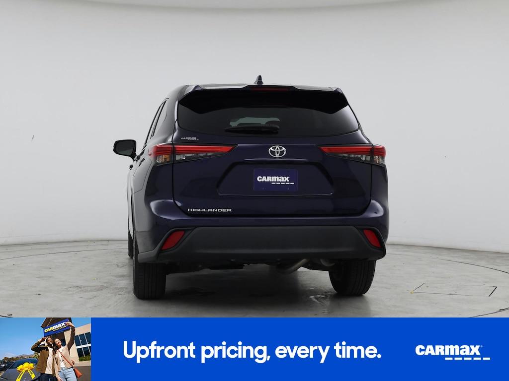 used 2021 Toyota Highlander car, priced at $25,998