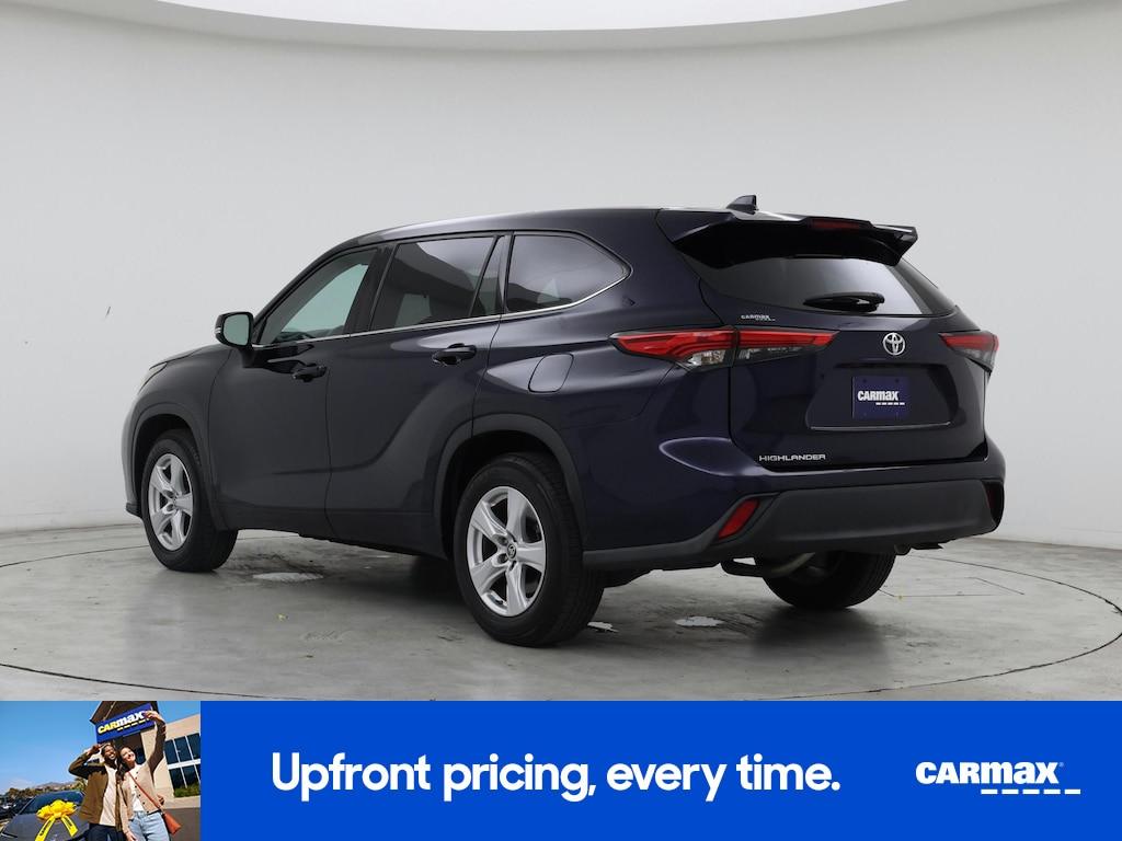 used 2021 Toyota Highlander car, priced at $25,998