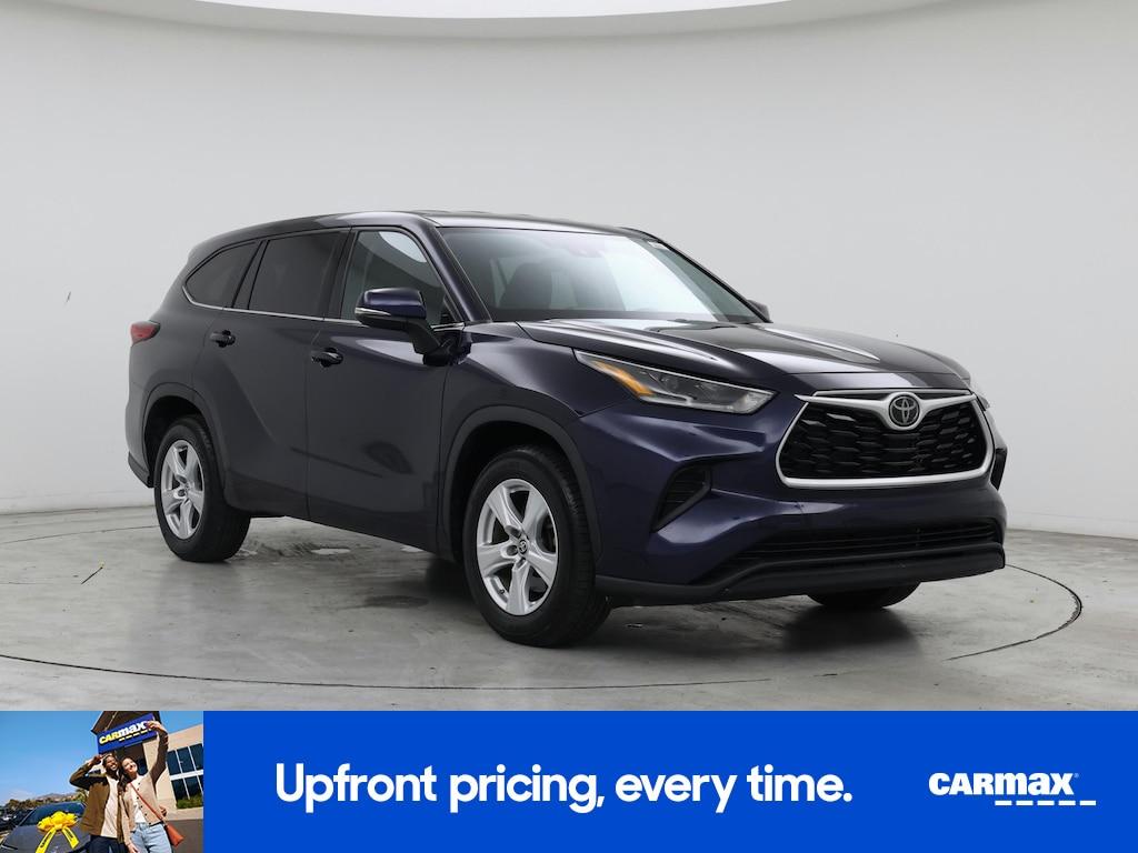 used 2021 Toyota Highlander car, priced at $25,998