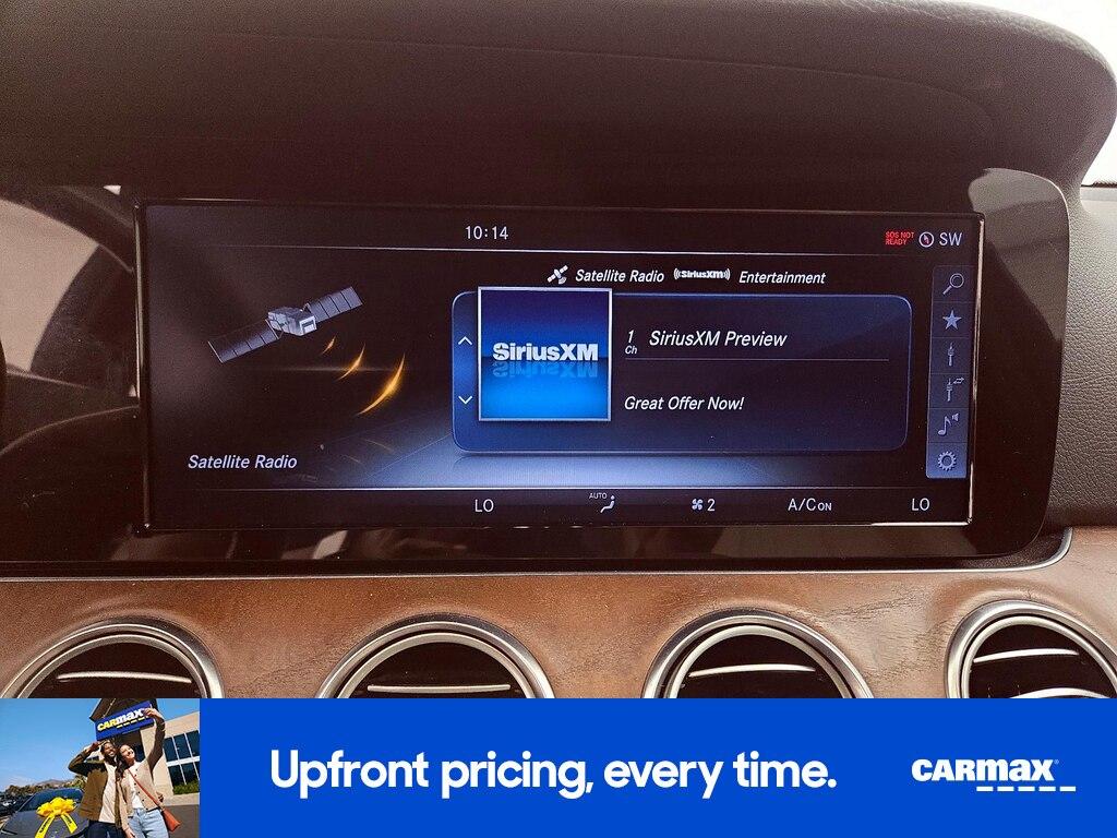 used 2017 Mercedes-Benz E-Class car, priced at $18,998