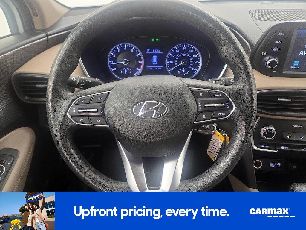 used 2019 Hyundai Santa Fe car, priced at $15,998