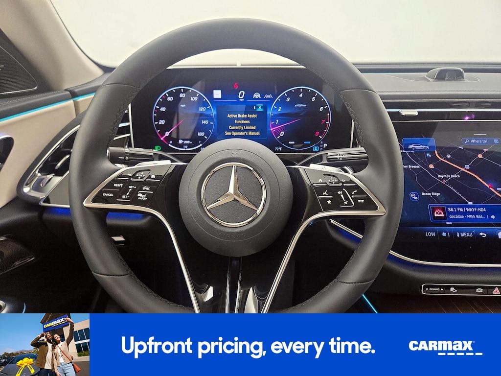 used 2024 Mercedes-Benz E-Class car, priced at $57,998