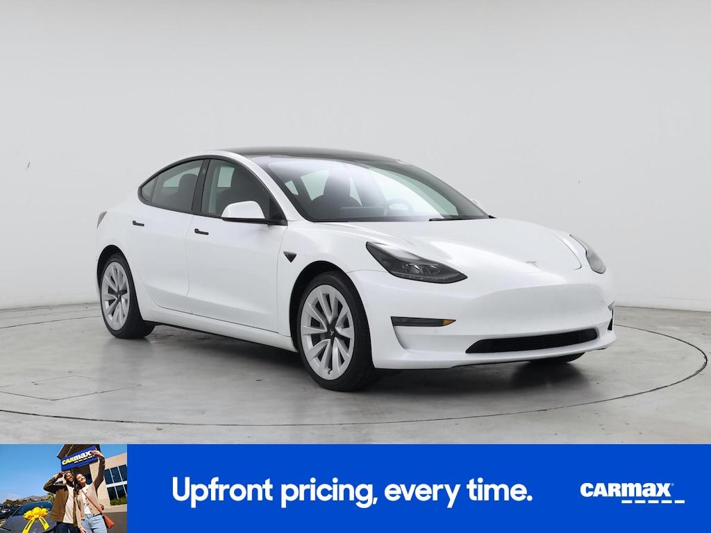used 2022 Tesla Model 3 car, priced at $25,998