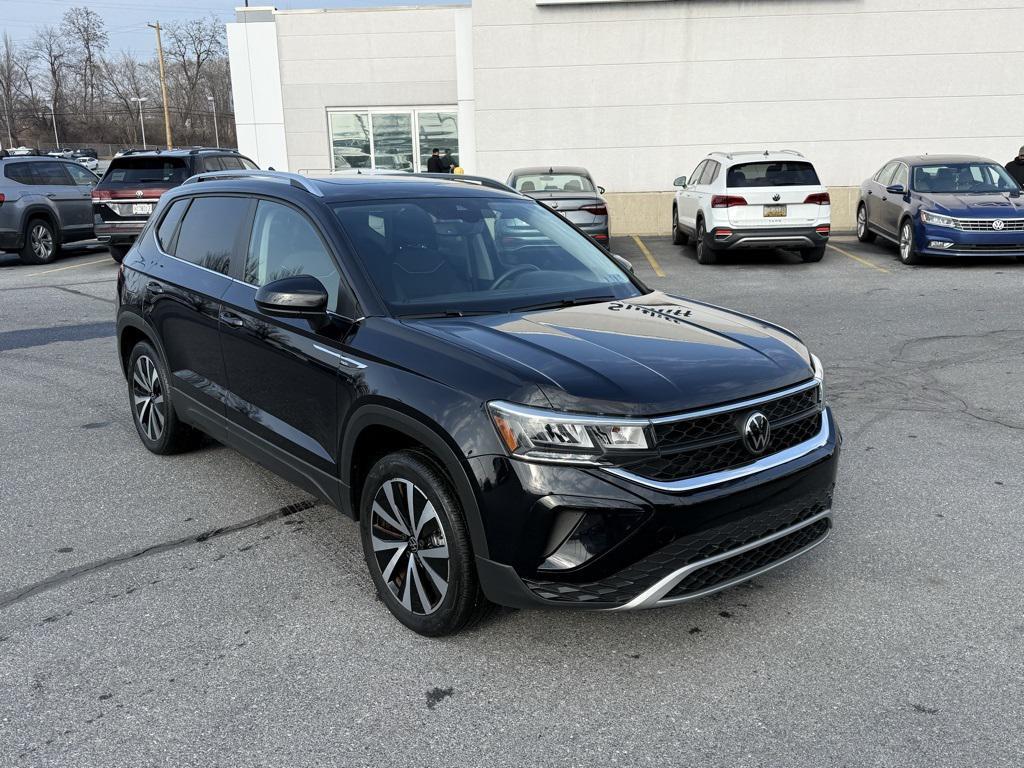 used 2023 Volkswagen Taos car, priced at $22,574